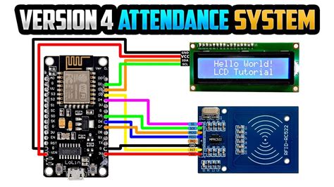 long range rfid attendance system|rfid attendance system using nodemcu.